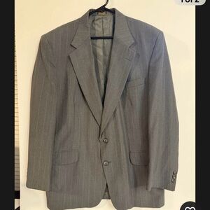 Jos. A. Bank Charcoal Pinstripe Blazer